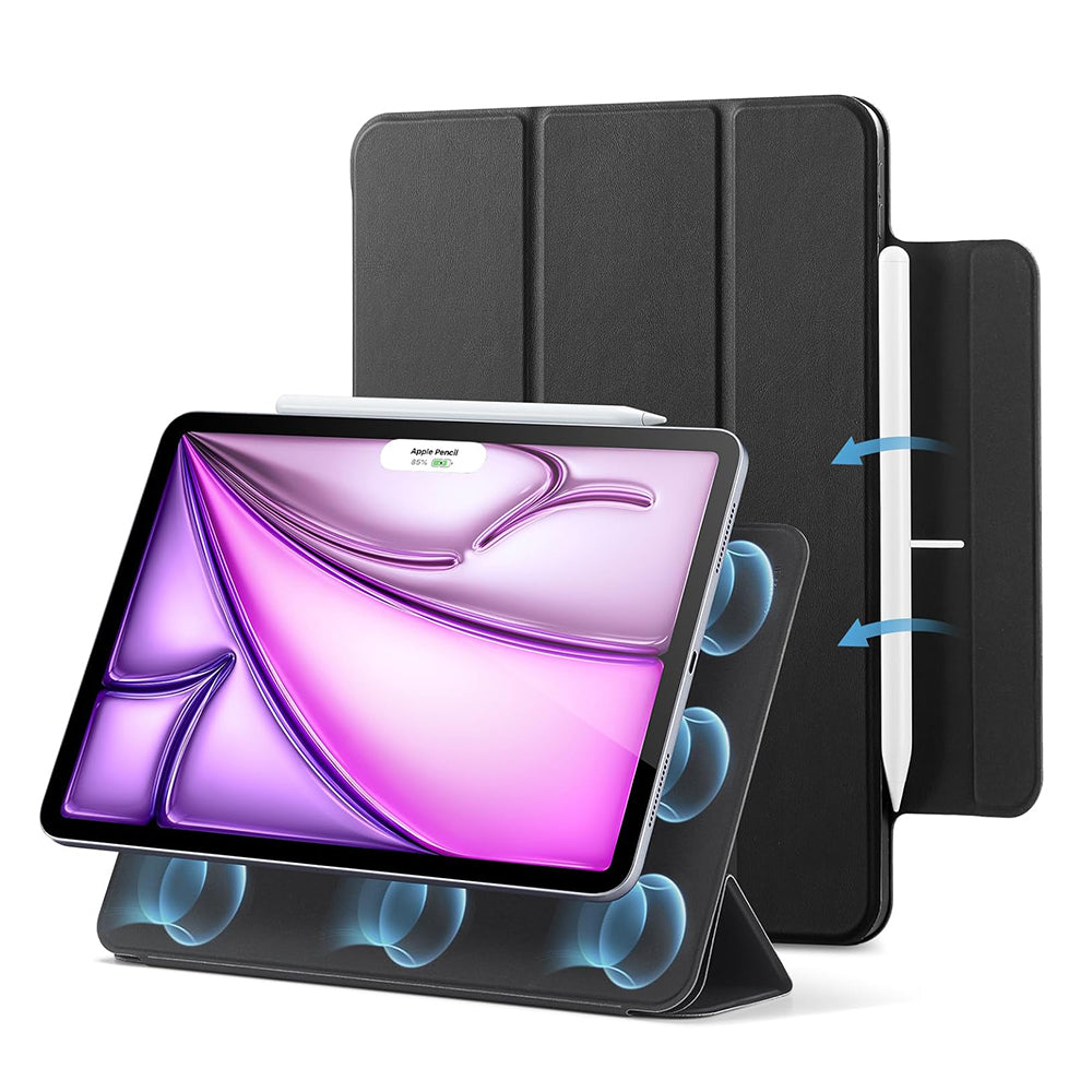 Deksel for Apple iPad Air 13 (2026) / Air 13 (2025) / Air 13 (2024), ESR, Rebound, Svart