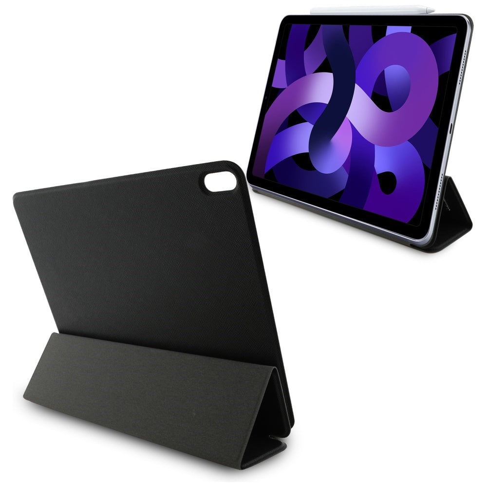 Deksel for Apple iPad Air 13 (2026) / Air 13 (2025) / Air 13 (2024), Karl Lagerfeld, Saffiano Karl & Choupette, Svart