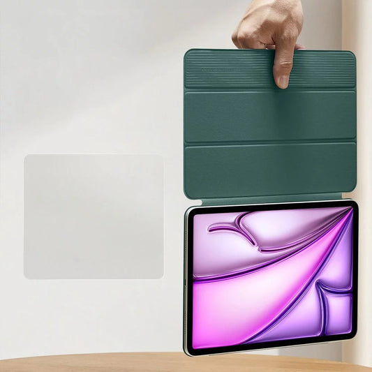 Deksel for Apple iPad Air 13 (2025) / Air 13 (2024) / Pro 12.9 (2022) / Pro 12.9 (2021) / Pro 12.9 (2020), ESR, Rebound, Satenggrønn