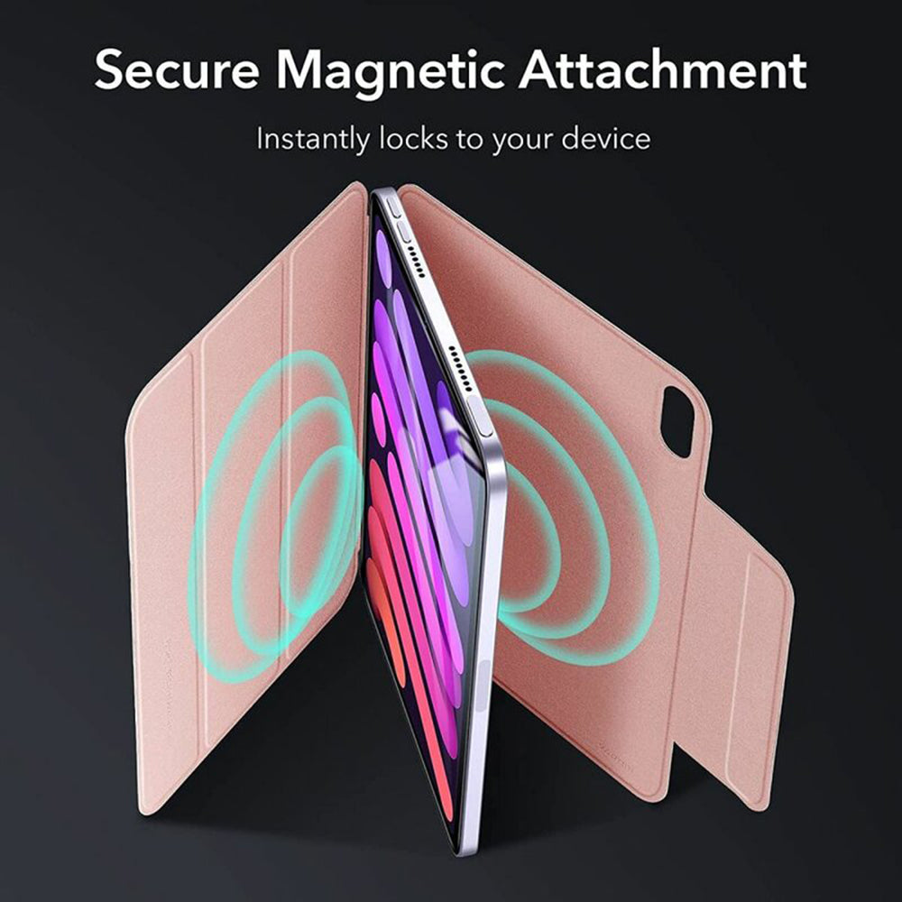 Deksel for Apple iPad mini (2024) / mini (2021), ESR, Rebound, Roségull