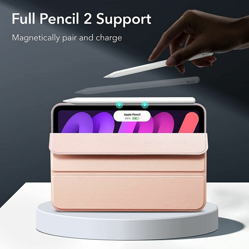 Deksel for Apple iPad mini (2024) / mini (2021), ESR, Rebound, Roségull