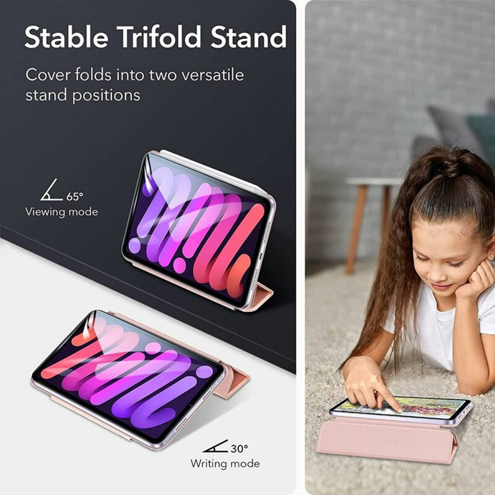 Deksel for Apple iPad mini (2024) / mini (2021), ESR, Rebound, Roségull