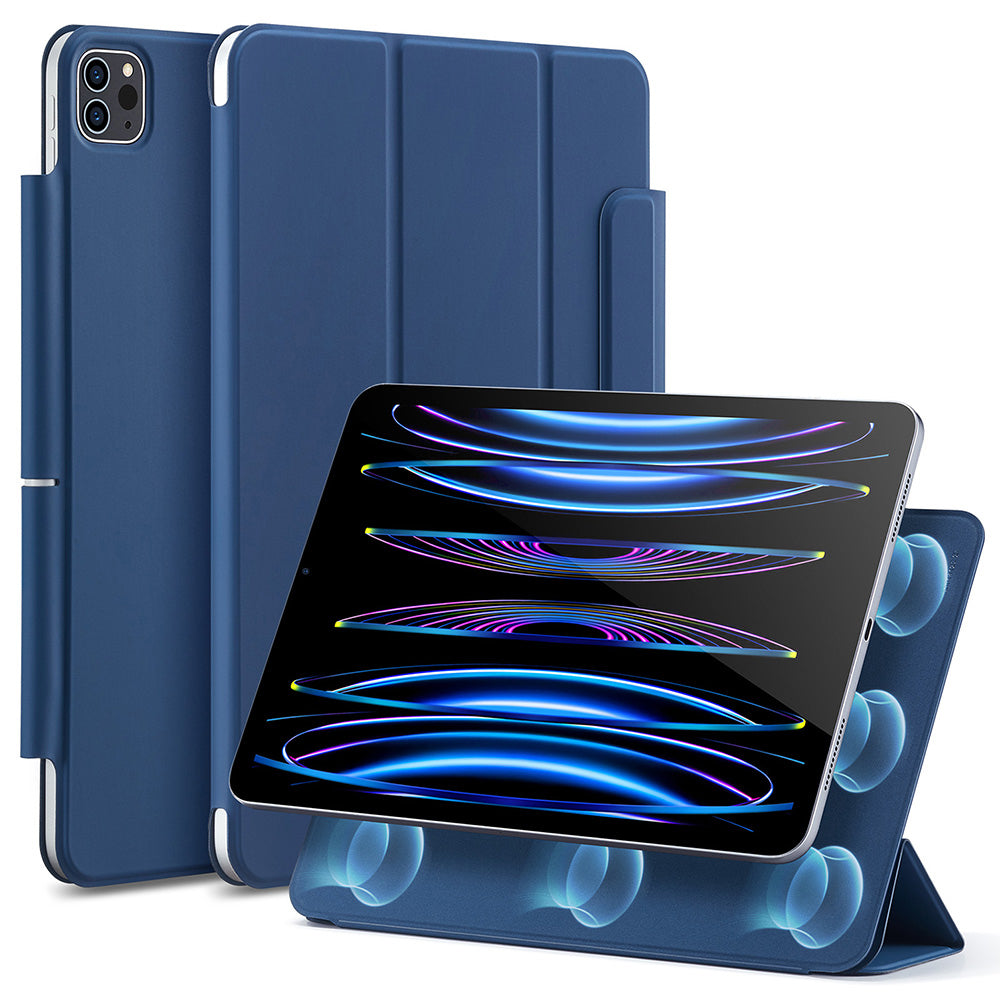 Deksel for Apple iPad Pro 11 (2022) / Pro 11 (2021) / Pro 11 (2020) / Pro 11 (2018), ESR, Rebound, Marineblå