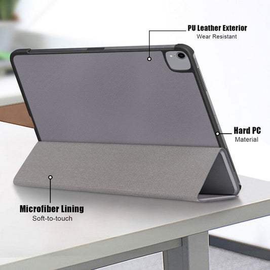 Deksel for Apple iPad Pro 11 (2022) / Pro 11 (2021) / Pro 11 (2020) / Pro 11 (2018), Techsuit, FoldPro, Svart