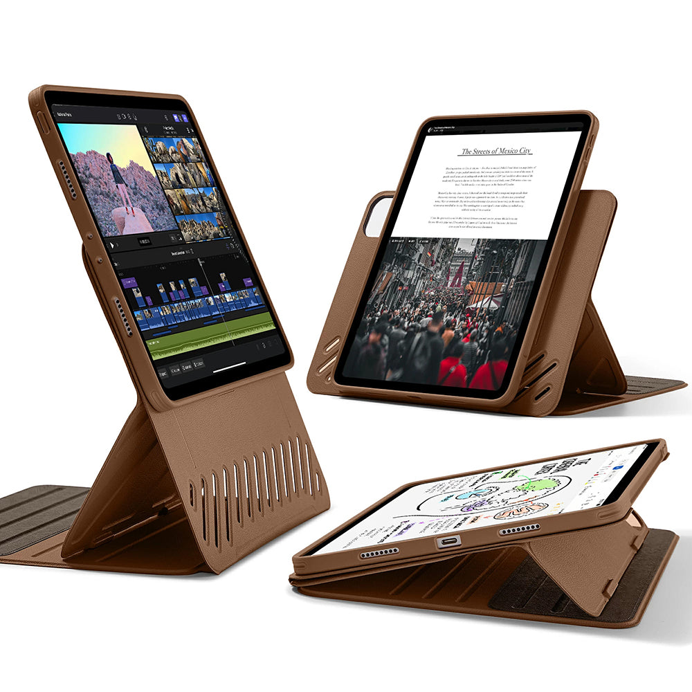 Deksel for Apple iPad Pro 11 (2024), ESR, Shift, Brun