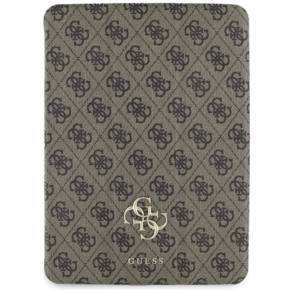 Deksel for Apple iPad Pro 11 (2024), Guess, 4G Big Logo, Brun