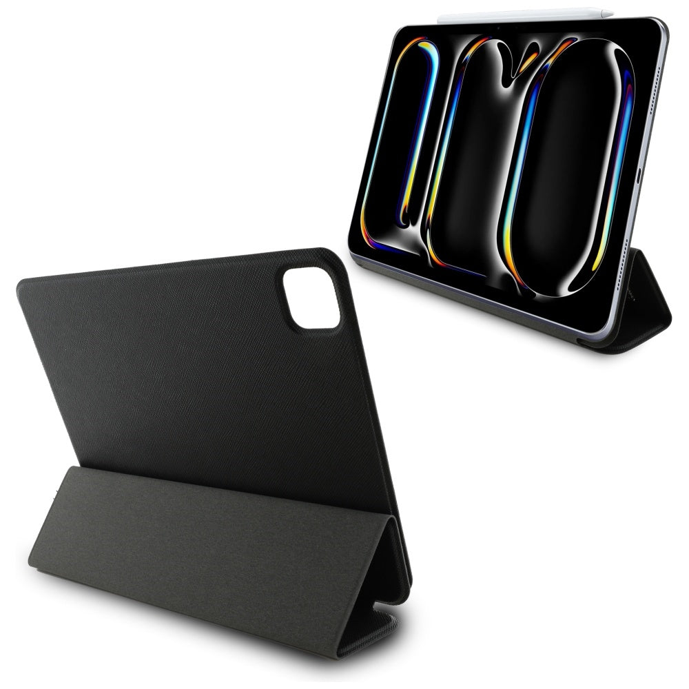 Etui for Apple iPad Pro 11 (2024), Karl Lagerfeld, Saffiano Karl & Choupette, Svart