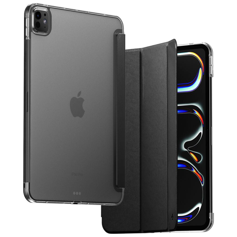 Deksel for Apple iPad Pro 11 (2024), Spigen, Liquid Air Folio, Svart ACS09440