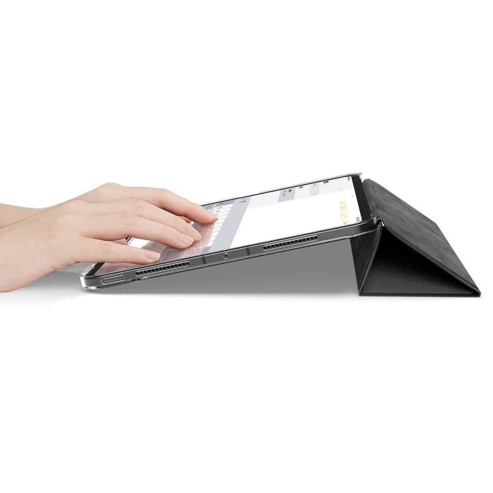 Deksel for Apple iPad Pro 11 (2024), Spigen, Liquid Air Folio, Svart ACS09440
