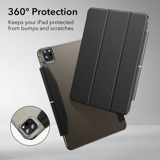 Deksel for Apple iPad Pro 13 (2024), ESR, Ascend Trifold, Satin Sort