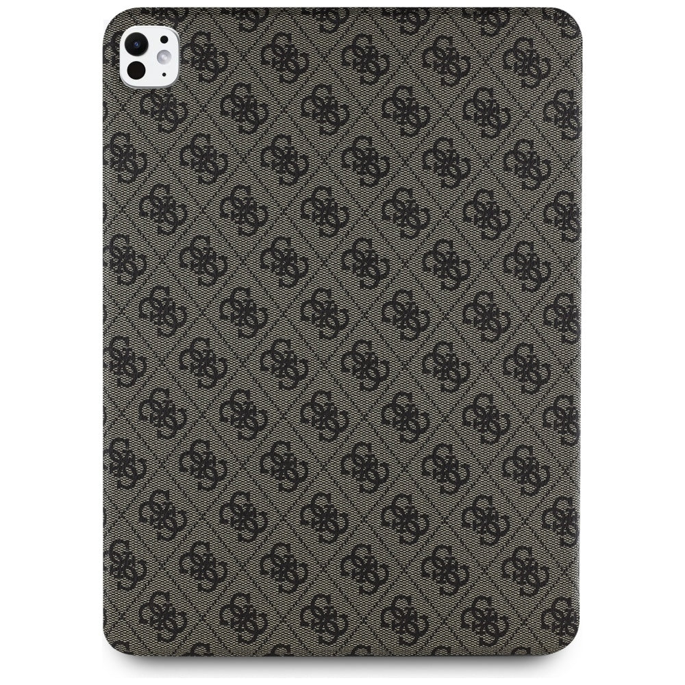 Deksel for Apple iPad Pro 13 (2024), Guess, 4G Big Logo, Brun