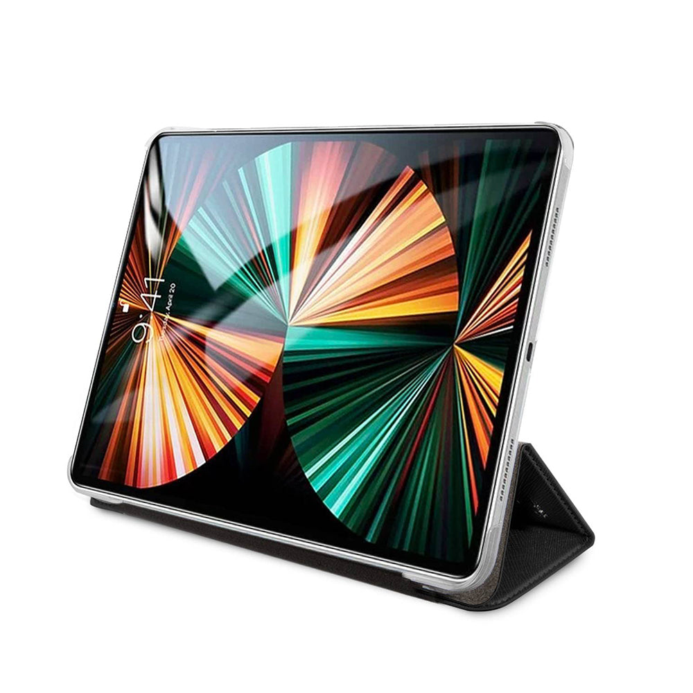 Deksel for Apple iPad Pro 13 (2024), Karl Lagerfeld, Saffiano Karl & Choupette, Svart