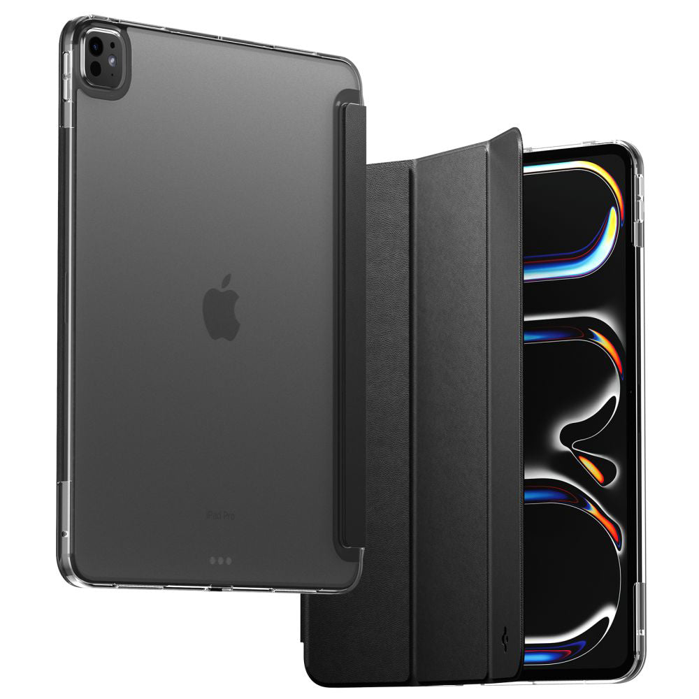 Deksel for Apple iPad Pro 13 (2024), Spigen, Liquid Air Folio, Svart ACS09439