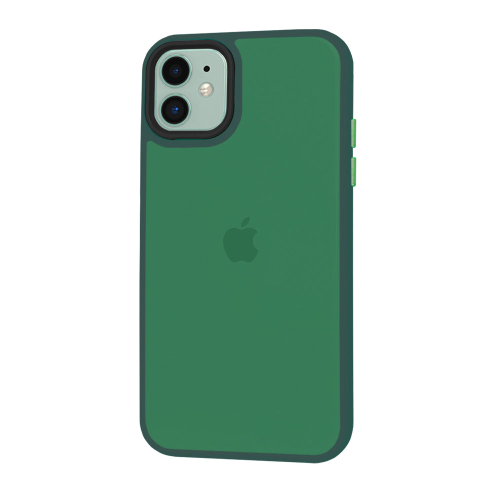 Deksel for Apple iPhone 11, Techsuit, HaloFrost, Grønn