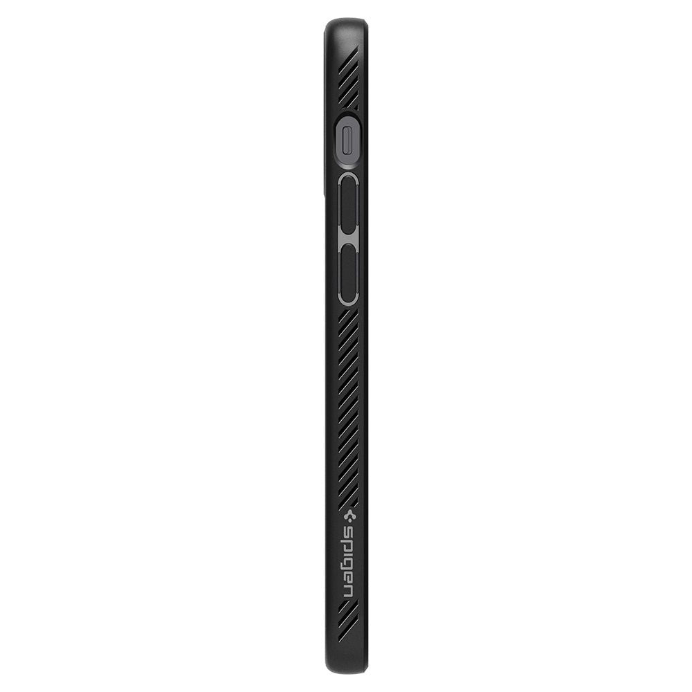 Deksel for Apple iPhone 12 / 12 Pro, Spigen, Liquid Air, Svart ACS01701