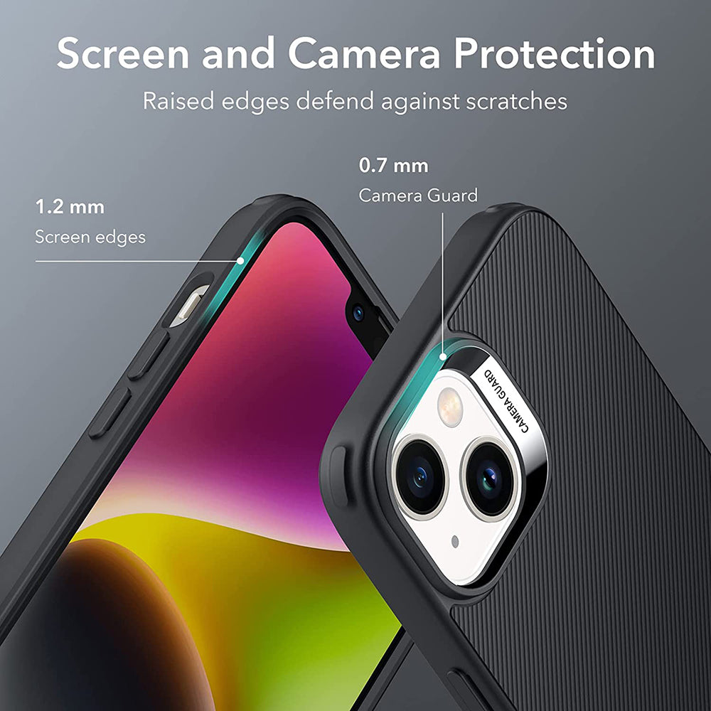 Deksel for Apple iPhone 14 Plus, ESR, Air Shield Boost Kickstand, Svart