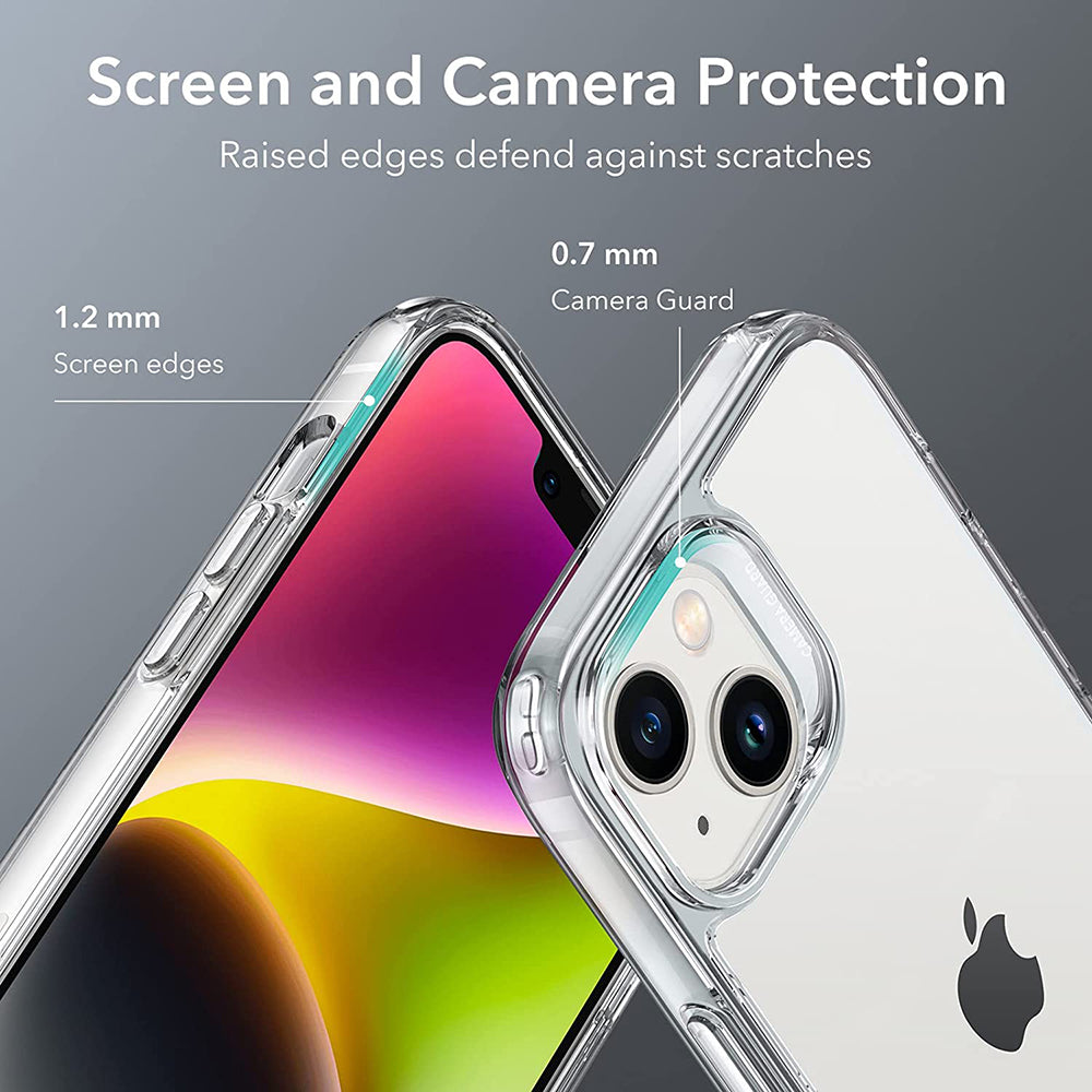 Deksel for Apple iPhone 14 Plus, ESR, Air Shield Boost Kickstand, Gjennomsiktig