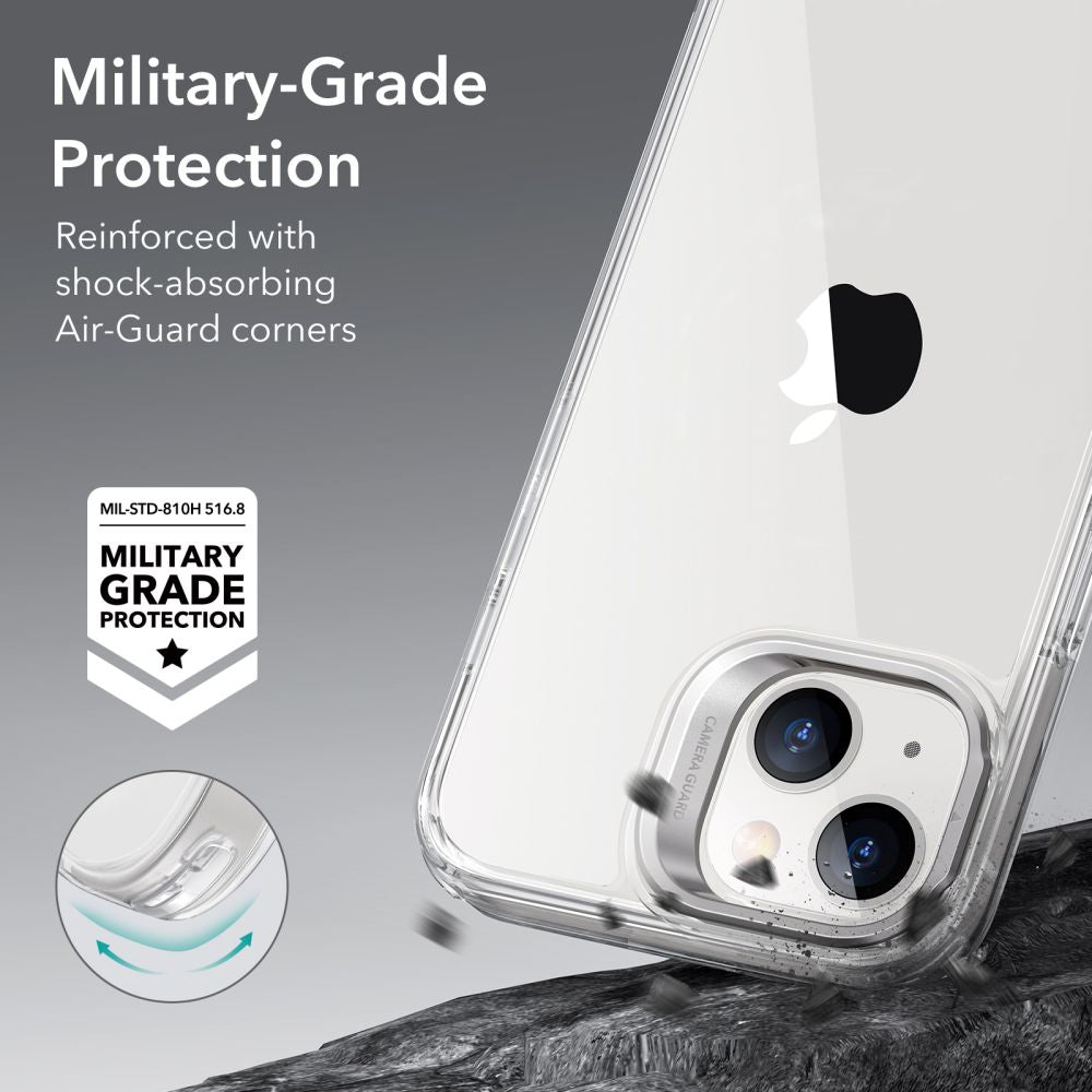 Deksel for Apple iPhone 14 Plus, ESR, Classic Kickstand, Gjennomsiktig