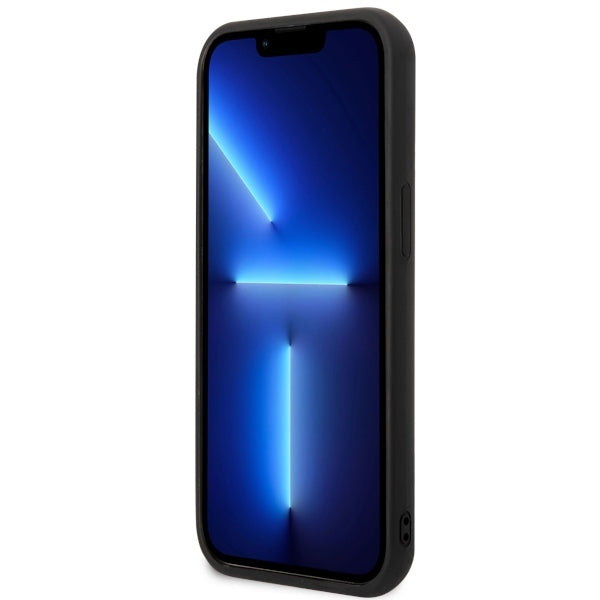Deksel for Apple iPhone 14 Plus, Karl Lagerfeld, 3D Rubber Ikonik Karl, Svart