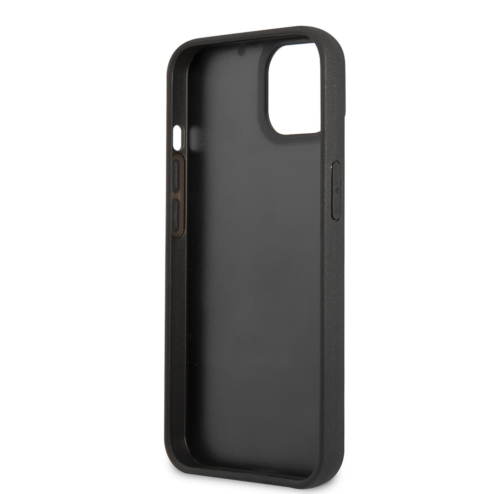Deksel for Apple iPhone 14 Plus, Karl Lagerfeld, 3D Rubber Karl's Head, Svart