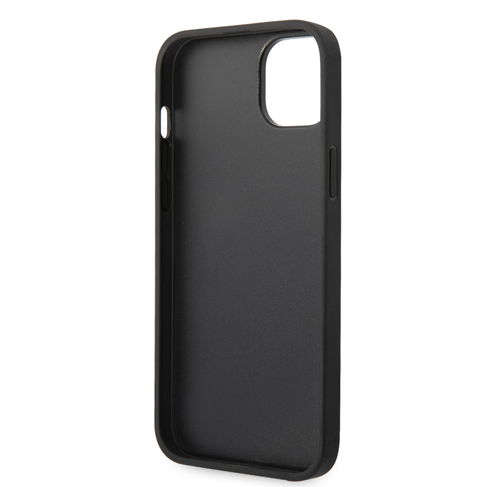 Deksel for Apple iPhone 14 Plus, Karl Lagerfeld, Glitter Flakes Ikonik Karl, Sølvfarget