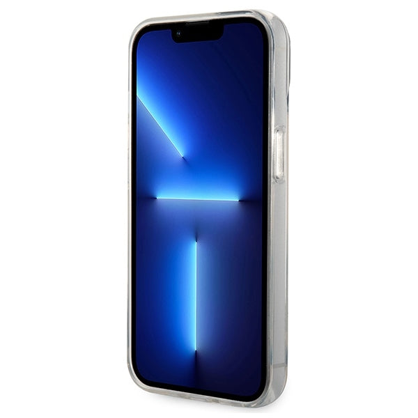 Deksel for Apple iPhone 14 Plus, Karl Lagerfeld, Ikonik Karl, Gjennomsiktig