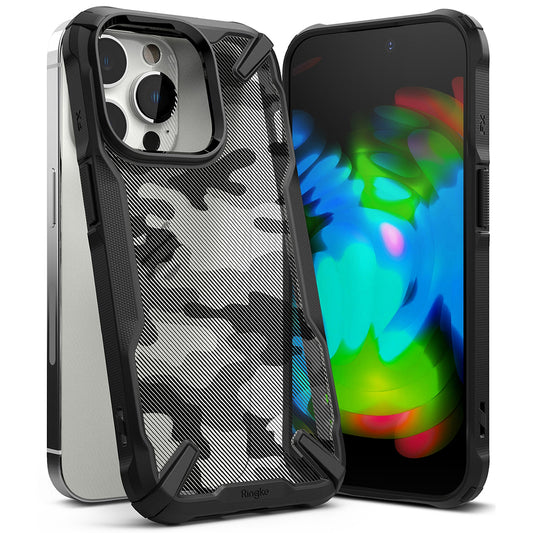 Deksel for Apple iPhone 14 Pro, Ringke, Fusion X Design, Camouflage