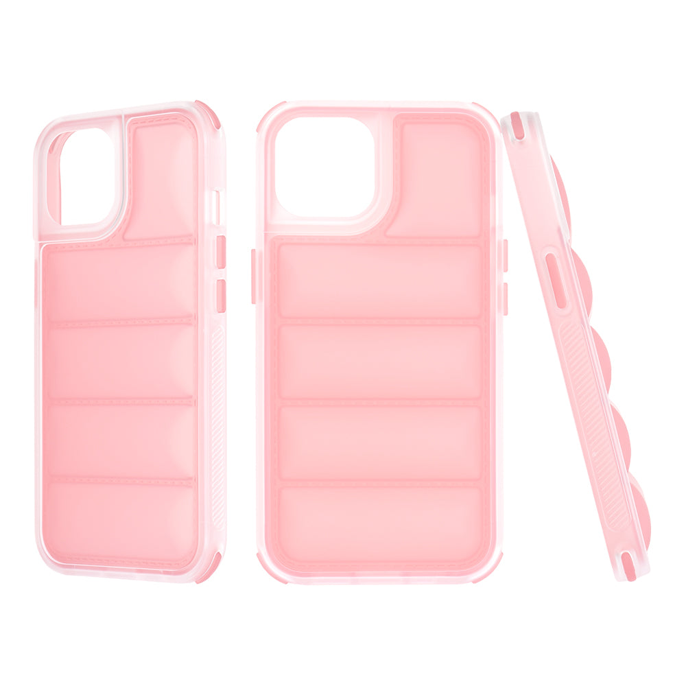 Deksel for Apple iPhone 14, Techsuit, Wave Shield, Rosa