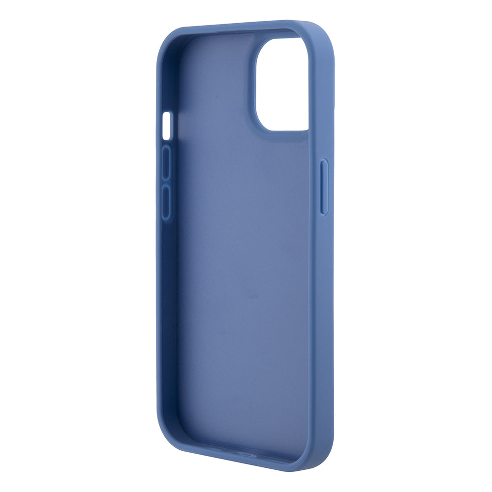 Deksel for Apple iPhone 15, Guess, Crossbody 4G Metal Logo, Blå
