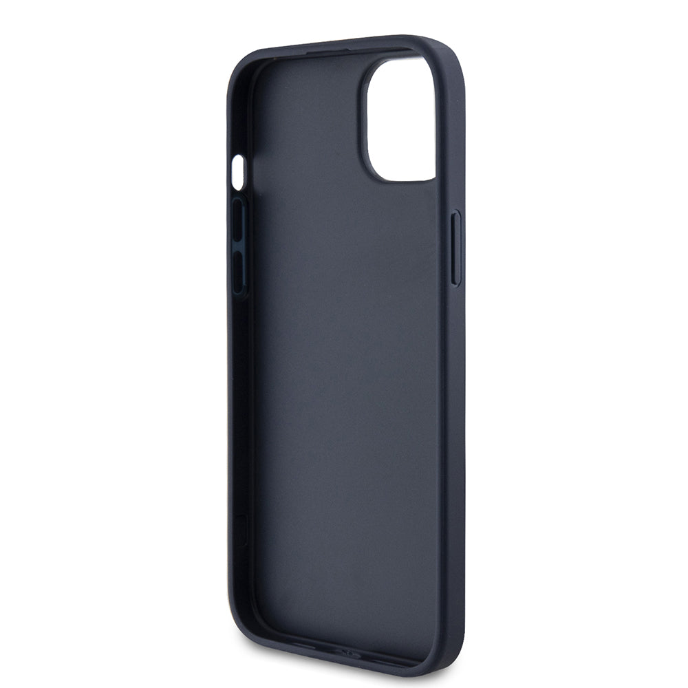 Deksel for Apple iPhone 15 Plus, Guess, 4G Triangle Logo, Blå