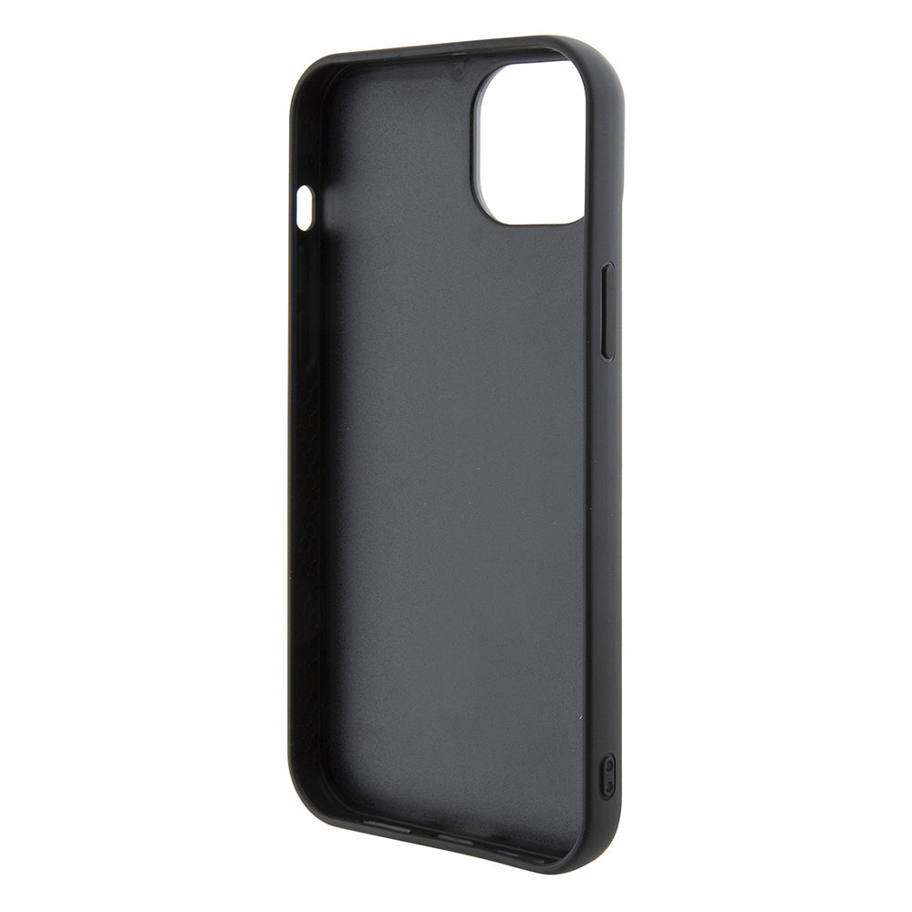 Deksel for Apple iPhone 15 Plus, Karl Lagerfeld, 3D Rubber Multi Logo, Svart