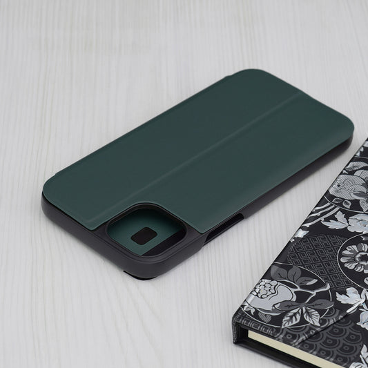Deksel for Apple iPhone 15 Plus, Techsuit, eFold, Grønn