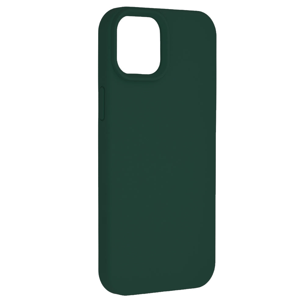 Deksel for Apple iPhone 15 Plus, Techsuit, Soft Edge, Mørkegrønn