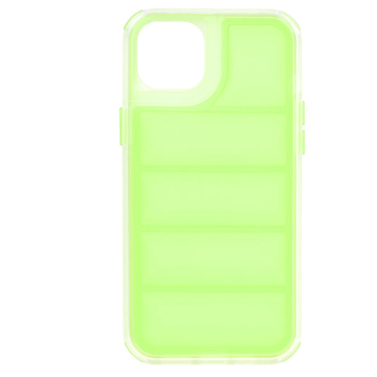 Deksel for Apple iPhone 15 Plus, Techsuit, Wave Shield, Grønn