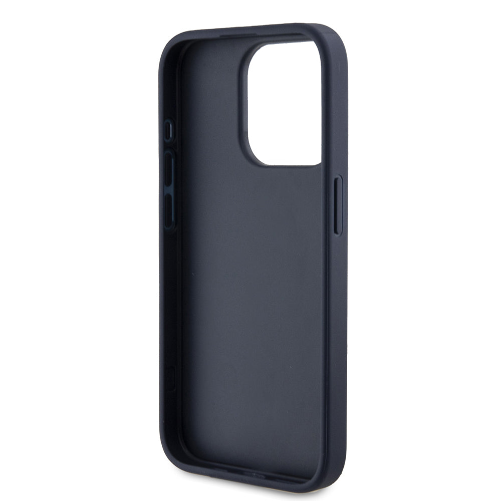 Deksel for Apple iPhone 15 Pro, Guess, 4G Triangle Logo, Blå