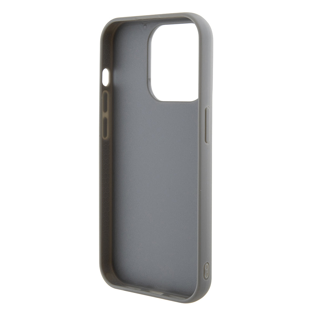 Deksel for Apple iPhone 15 Pro, Guess, Sequin Script Metal, Sølv