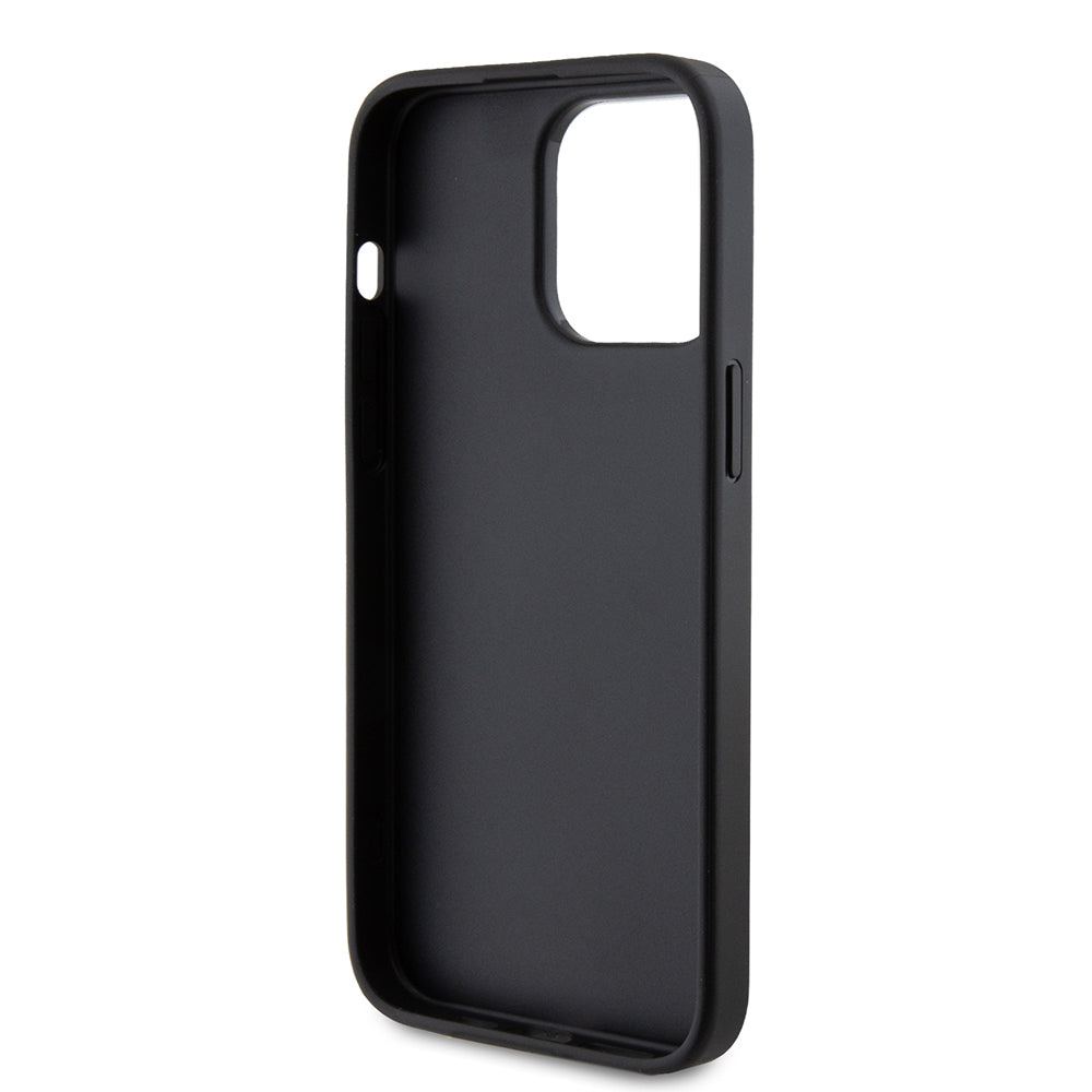 Deksel for Apple iPhone 15 Pro Max, Guess, 4G Metal Gold Logo, Grå