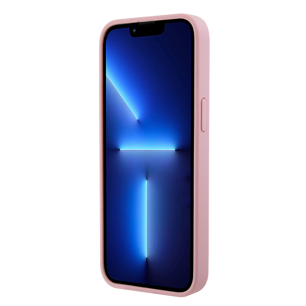 Deksel for Apple iPhone 15 Pro Max, Guess, 4G Stamped, Rosa