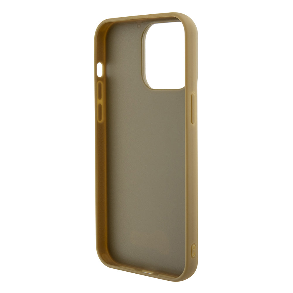 Deksel for Apple iPhone 15 Pro Max, Guess, Disco Metal Script, Gull
