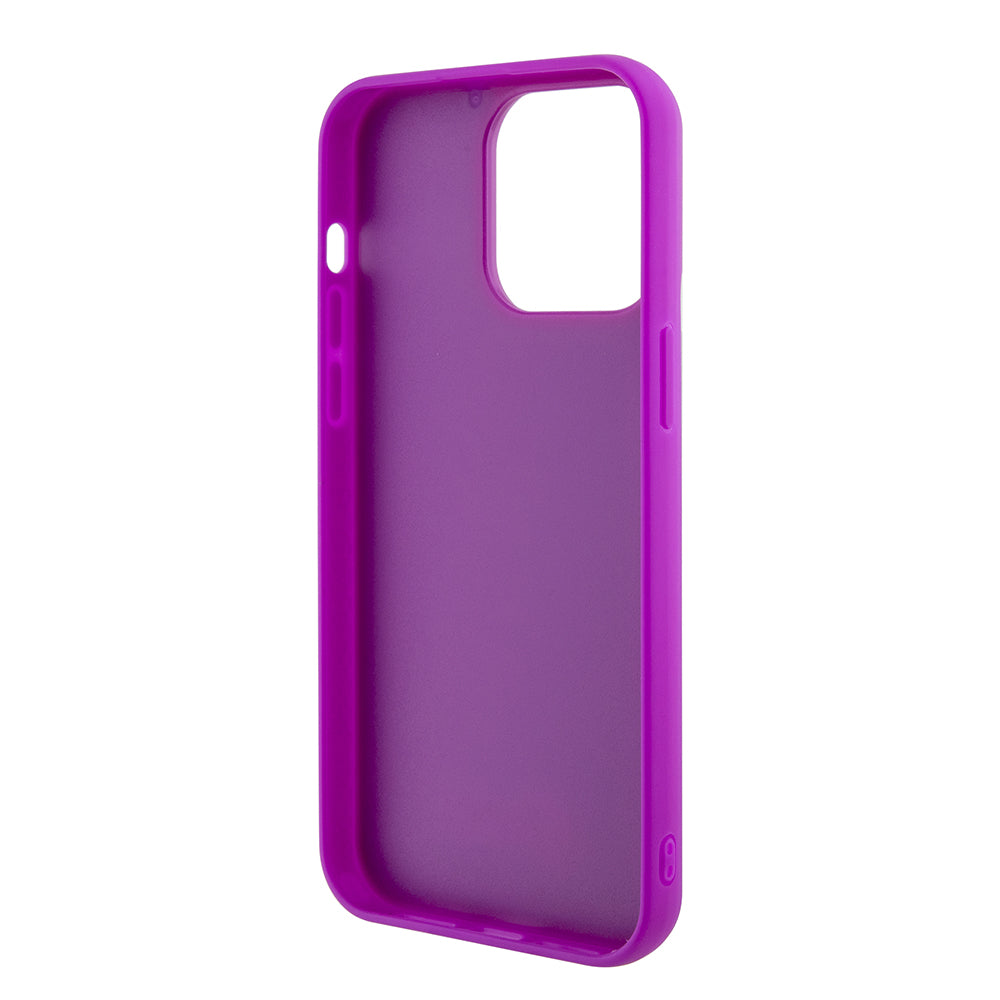 Deksel for Apple iPhone 15 Pro Max, Guess, Disco Metal Script, Fuchsia