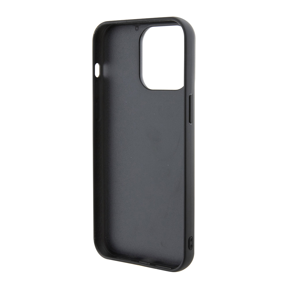 Deksel for Apple iPhone 15 Pro Max, Karl Lagerfeld, Glitter Fixed Choupette Logo, Sølvfarget