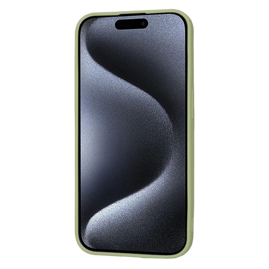Deksel for Apple iPhone 15 Pro, Techsuit, SoftFlex, Matcha