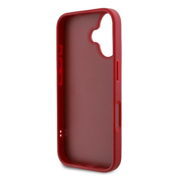 Deksel for Apple iPhone 16, Karl Lagerfeld, Diagonal Quilted Script, Rosie