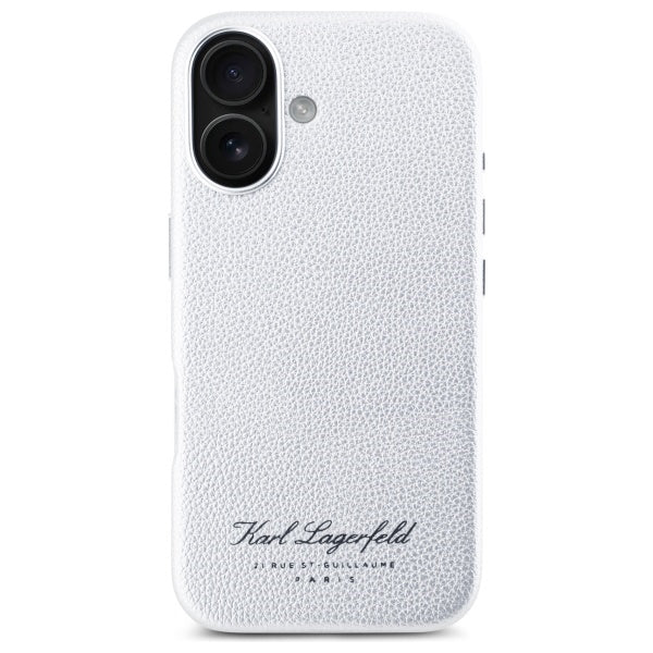 Deksel for Apple iPhone 16, Karl Lagerfeld, RSG, Grå