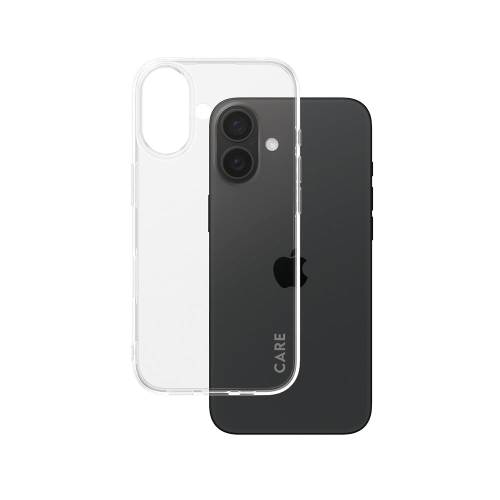Deksel for Apple iPhone 16, PanzerGlass, Care Fashionable, Gjennomsiktig
