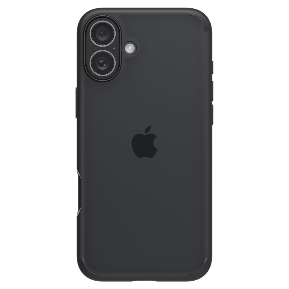 Deksel for Apple iPhone 16 Plus, Spigen, Ultra Hybrid, Matt Svart