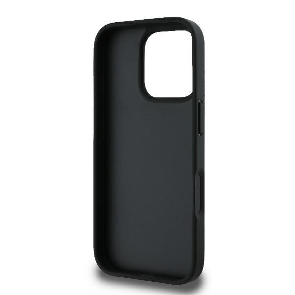 Deksel for Apple iPhone 16 Pro, Karl Lagerfeld, Monogram Karl & Choupette's Heads, Svart