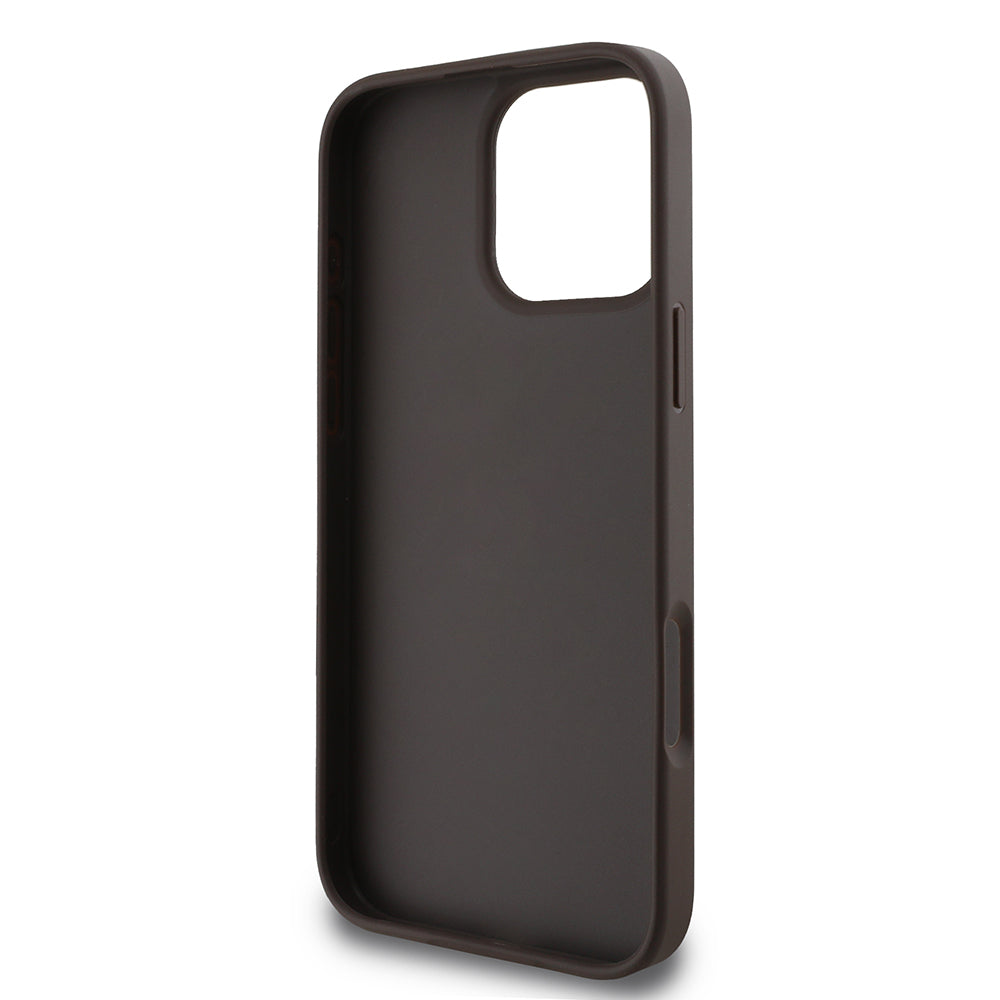 Deksel for Apple iPhone 16 Pro Max, Guess, 4G Classic, Brun