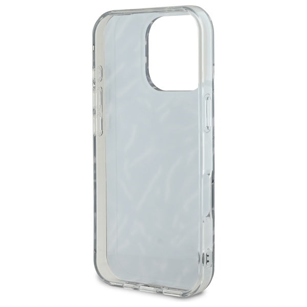 Deksel for Apple iPhone 16 Pro Max, Karl Lagerfeld, Zebra with Cord Strap, Lilla