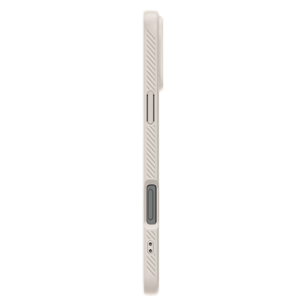 Deksel for Apple iPhone 16 Pro Max, Spigen, Liquid Air, Beige